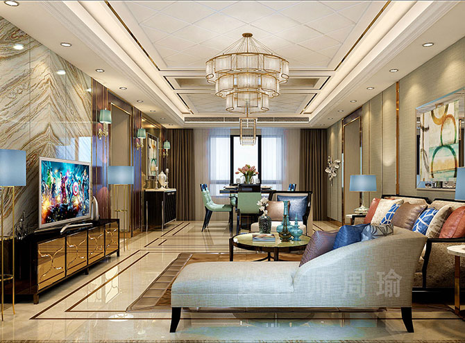 欧美大鸡巴极品世纪江尚三室两厅168平装修设计效果欣赏